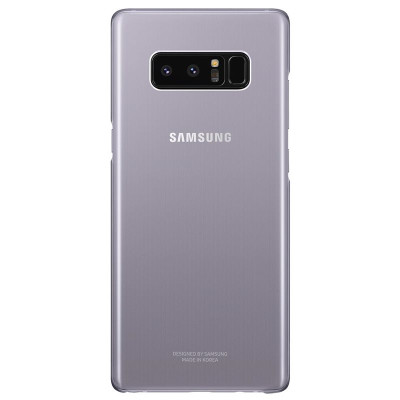 Твърди гърбове Твърди гърбове за Samsung Луксозен твърд гръб CLEAR COVER оригинален EF-QN950CVEGWW за Samsung Galaxy Note 8 N950F Orchid gray